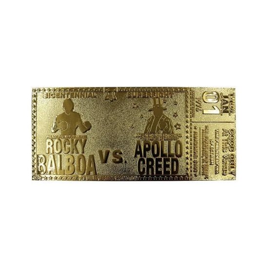 Cover for Fanattik · Rocky - 45Th Anniversary - Ticket Plaque Or 24K Collector (Toys)