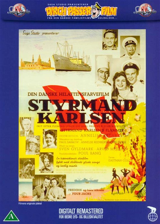 Cover for Styrmand Karlsen · Styrmand Karlsen - &quot;Saga&quot; (DVD) (2018)