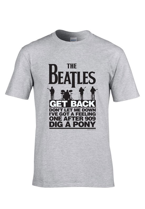 Cover for The Beatles · Get Back (T-shirt) [size S] (2025)