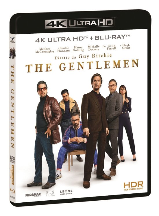 Cover for Colin Farrell,eddie Marsan,matthew Mcconaughey · Gentlemen (The) (Blu-ray 4k+blu-ray Hd) (Blu-ray) (2021)