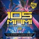 Cover for 105 Miami Compilation Vol.3 (CD) (2015)