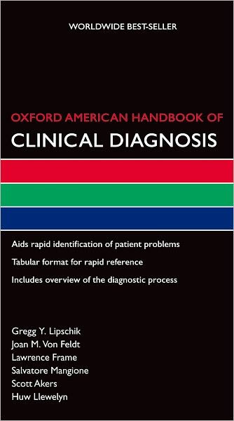 Cover for Huw Llewelyn · Oxford American Handbook of Clinical Diagnosis (Oxford American Handbooks) (Paperback Book) (2009)