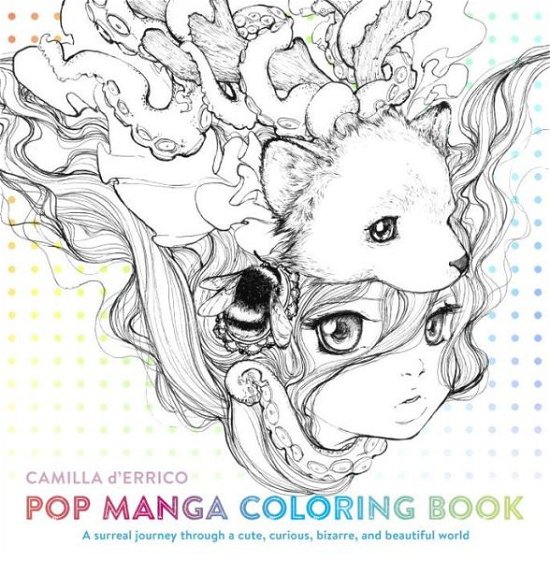 Cover for C D'errico · Pop Manga Coloring Book (Pocketbok) (2016)