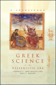 Cover for Georgia L. Irby-Massie · Greek Science of the Hellenistic Era: A Sourcebook - Routledge Sourcebooks for the Ancient World (Hardcover Book) (2001)