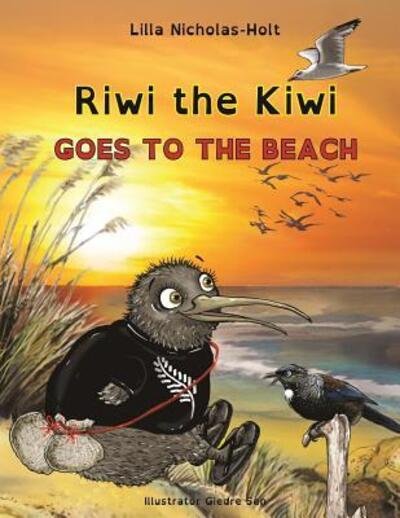 Cover for Lilla Nicholas-Holt · Riwi the Kiwi Goes to the Beach (Pocketbok) (2017)
