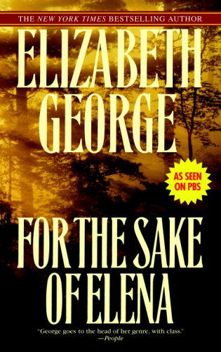 Cover for Elizabeth George · For the Sake of Elena (Paperback Book) (2008)