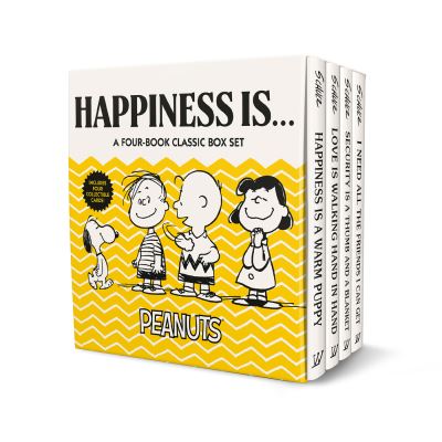 Cover for Charles M. Schulz · Happiness Is . . . a Four-Book Classic Box Set (Hardcover bog) (2022)