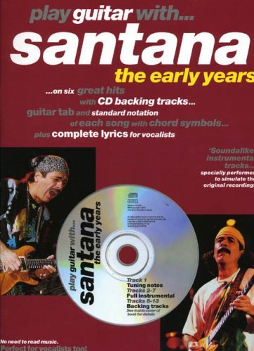 Cover for Santana · Play Guitar With: Early Y (Book) (2000)