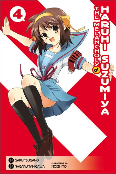 Cover for Nagaru Tanigawa · The Melancholy of Haruhi Suzumiya, Vol. 4 (Manga) - MELANCHOLY OF HARUHI SUZUMIYA GN (Paperback Book) (2015)