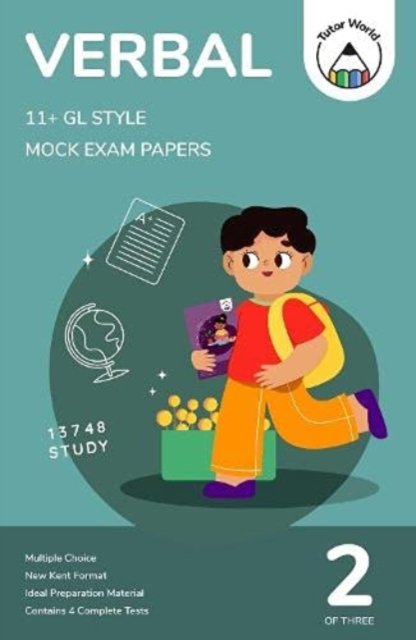 Cover for Tutor World Education Ltd. · 11+ Verbal Mock Exam Papers (Set 2) (Paperback Book) (2021)
