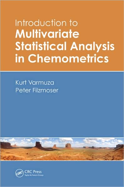 Cover for Kurt Varmuza · Introduction to Multivariate Statistical Analysis in Chemometrics (Hardcover Book) (2009)