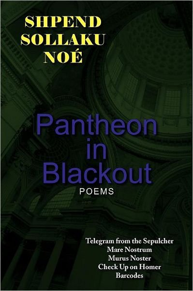 Cover for Shpend Sollaku No · Pantheon in Blackout (Pocketbok) (2011)