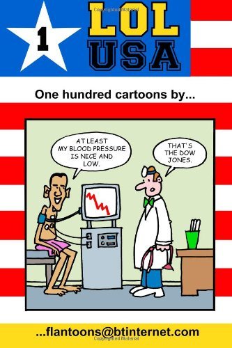 Cover for Mike Flanagan · Lol Usa: 100 Great and Funny Cartoons. (Lol USA Cartoons) (Volume 1) (Taschenbuch) (2014)