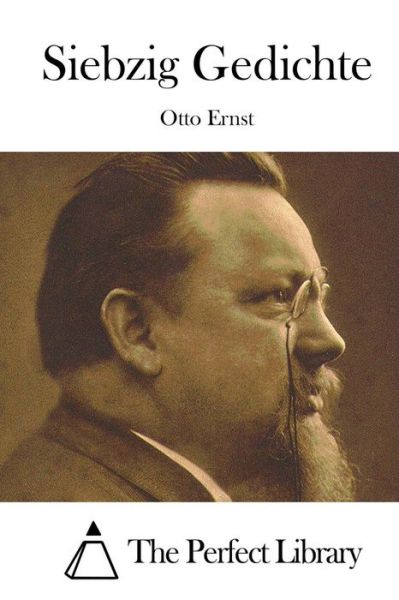 Cover for Otto Ernst · Siebzig Gedichte (Paperback Book) (2015)