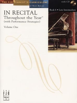 Cover for Helen Marlais · In Recital Throughout the Year, Volume One, Book 6 (Taschenbuch) (2023)