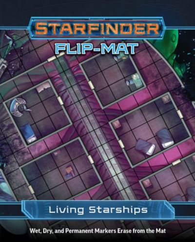 Cover for Damien Mammoliti · Starfinder Flip-Mat: Living Starships (Paperback Book) (2023)