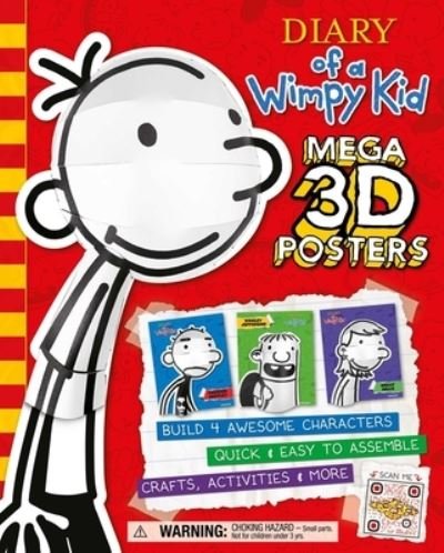 Diary of a Wimpy Kid : Pop Heads 3D Crafts - Jeff Kinney - Böcker - Igloo Books - 9781837952472 - 25 juni 2024