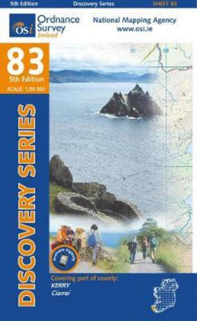 Cover for Ordnance Survey Ireland · Kerry - Discovery Series (Kort) [5 Revised edition] (2015)