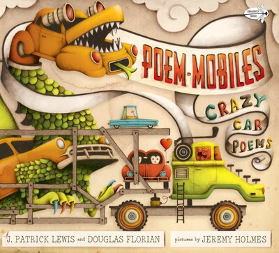 Cover for J. Patrick Lewis · Poem-mobiles: Crazy Car Poems (Pocketbok) (2020)
