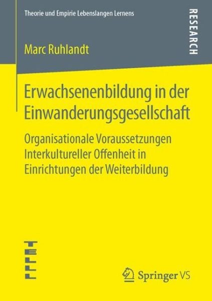 Cover for Ruhlandt · Erwachsenenbildung in der Einw (Book) (2016)