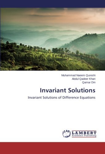 Cover for Qamar Din · Invariant Solutions: Invariant Solutions of Difference Equations (Paperback Bog) (2013)
