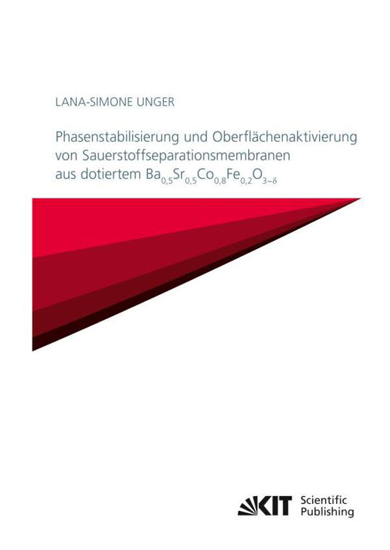 Cover for Unger · Phasenstabilisierung und Oberfläc (Bog)