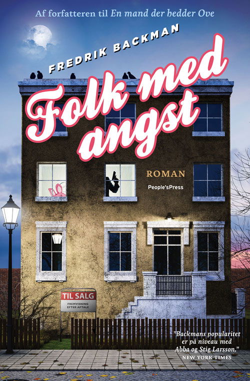 Cover for Fredrik Backman · Folk med angst (Gebundesens Buch) [1. Ausgabe] (2019)