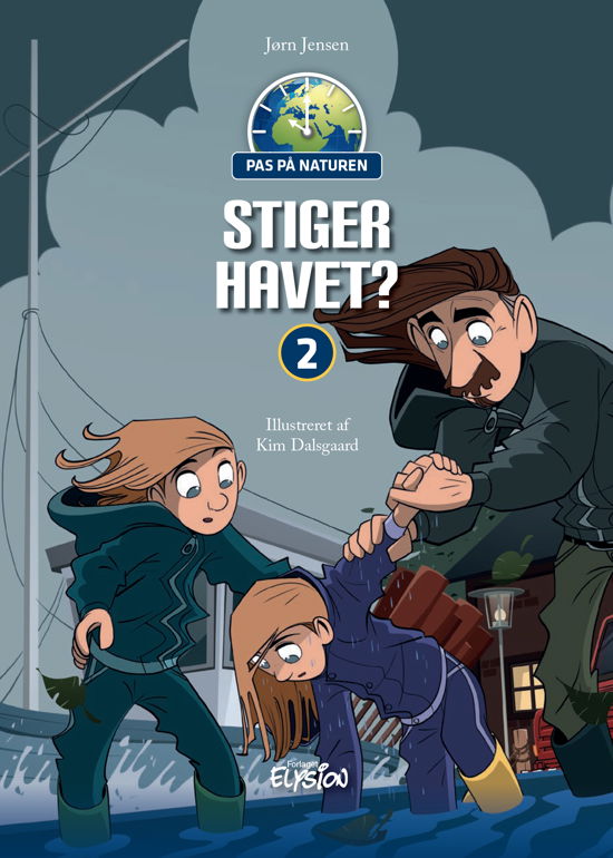 Cover for Jørn Jensen · Pas på naturen: Stiger havet? (Hardcover Book) [1. Painos] (2020)