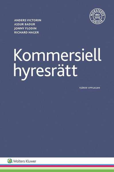 Cover for Richard Hager · Kommersiell hyresrätt (Bog) (2017)