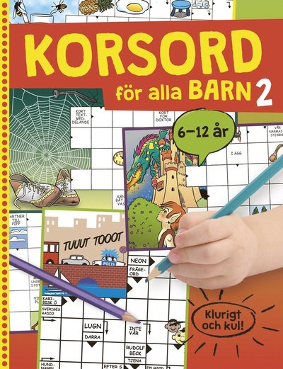 Cover for Bokförlaget Semic · Korsord för alla barn 2 (Paperback Book) (2018)