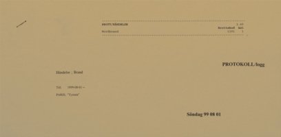 Cover for Bjorn Larsson · Brandplats 3 (Paperback Bog) (2013)
