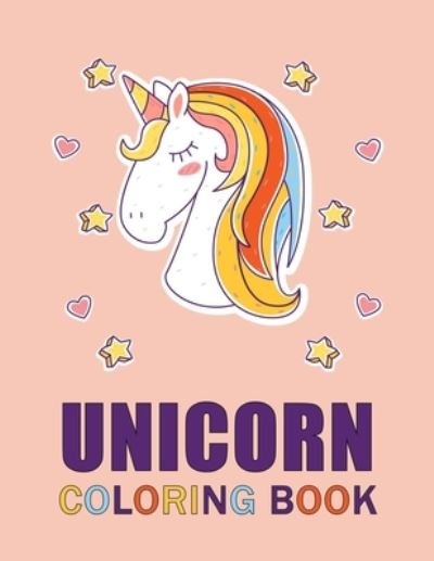 Cover for Zxr Press · Unicorn coloring book (Taschenbuch) (2020)
