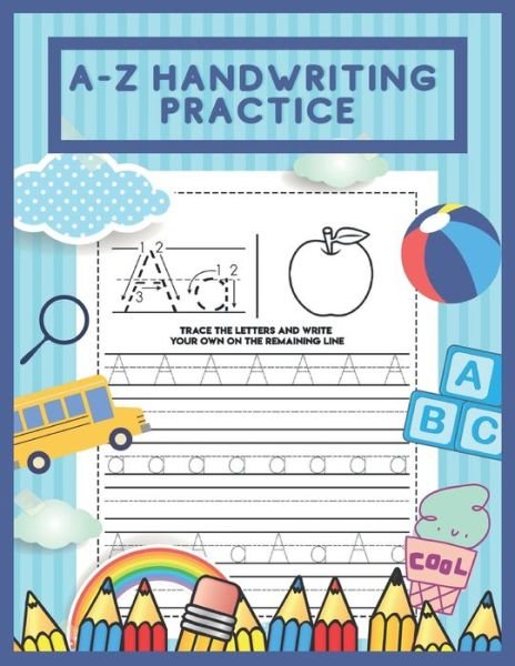 Cover for Ys Letterart · A-Z Handwriting Practice (Paperback Bog) (2020)