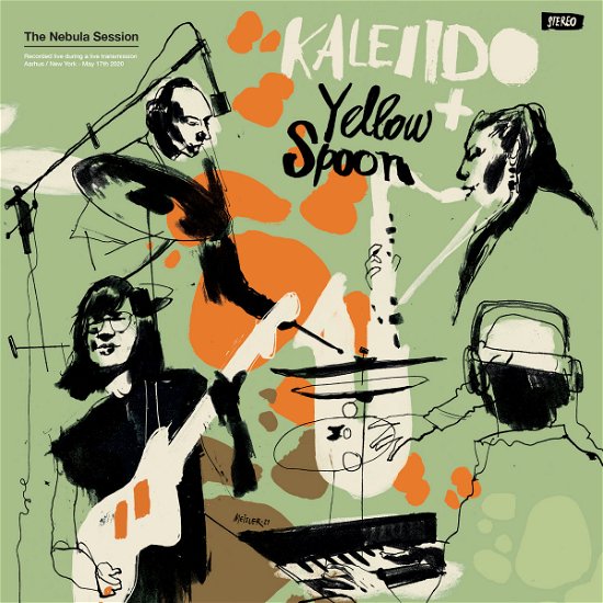 Cover for KALEIIDO + Yellow Spoon · The Nebula Session (LP) (2022)