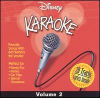 Cover for Disney Karaoke 2 / Various · Disney Karaoke Volume 2 (CD) (2000)