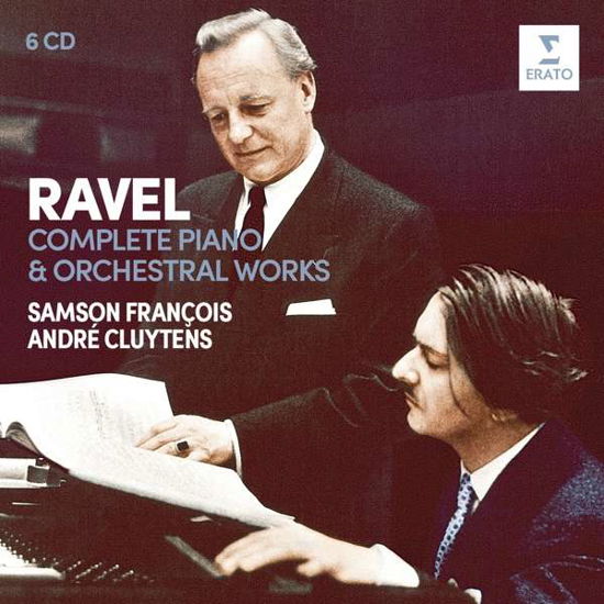 Ravel: Complete Piano & Orchestral Works - Samson Francois / Andre Cluytens - Muziek - ERATO - 0190295651473 - 24 augustus 2018