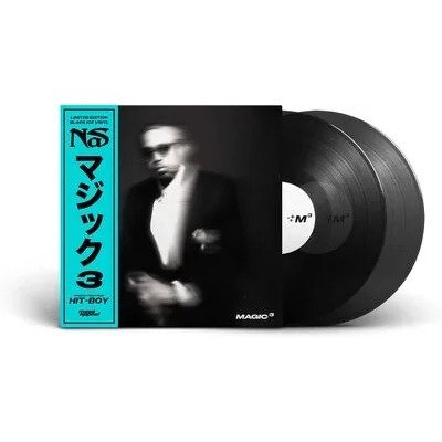 Cover for Nas · Magic 3 (LP) [Black Ice Vinyl edition] (2024)