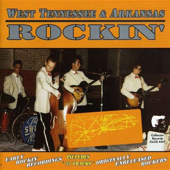 Cover for West Tennessee &amp; Arkansas Rockin' (CD) (2005)