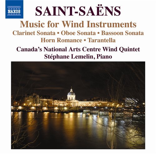 Music for Wind Instruments - C. Saint-Saens - Musik - NAXOS - 0747313096473 - 15. december 2010