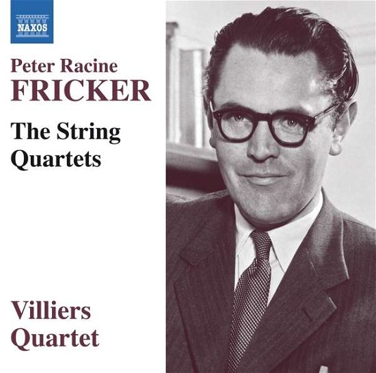 Cover for Fricker / Villiers Quartet · String Quartets (CD) (2017)