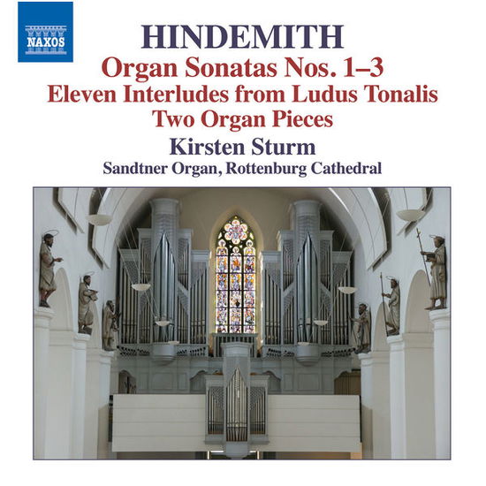 Cover for Hindermith / Sturm · Organ Sons 1-3 &amp; Other Works for Organ (CD) (2014)