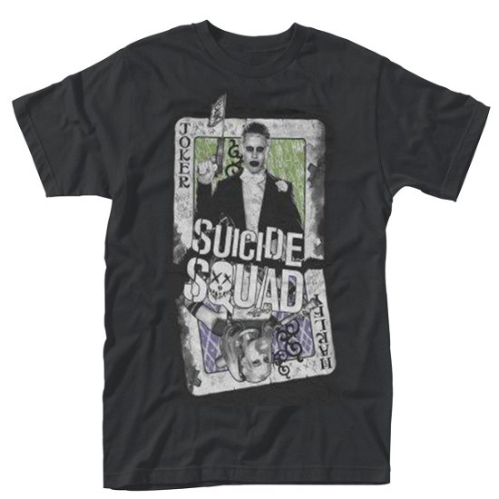 Cover for Suicide Squad · Harley Joker Cards (T-shirt) [size XL] (2016)
