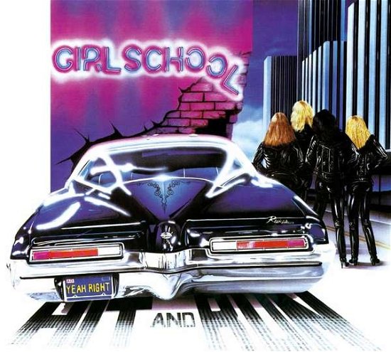 Cover for Girlschool · Hit and Run (CD) [Digipak] (2018)