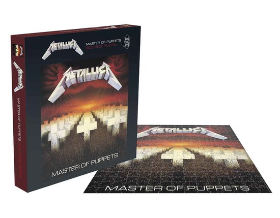 Master of Puppets (500 Piece Jigsaw Puzzle) - Metallica - Jogo de tabuleiro - ROCK SAW PUZZLES - 0803343234473 - 27 de setembro de 2019