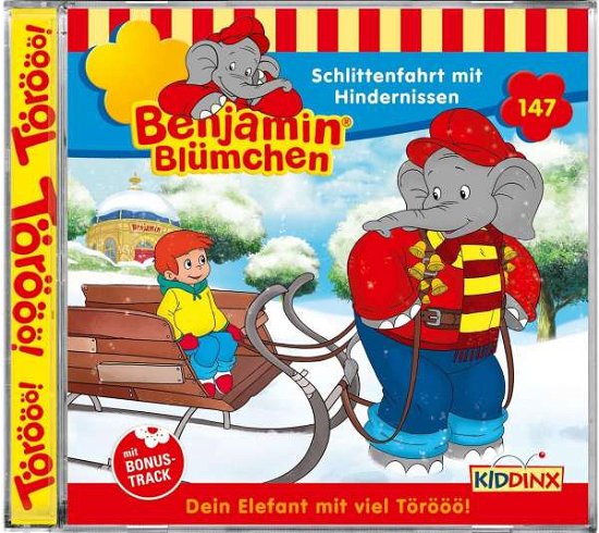Cover for Benjamin Blümchen · Folge 147:schlittenfahrt Mit Hindernissen (CD) (2021)