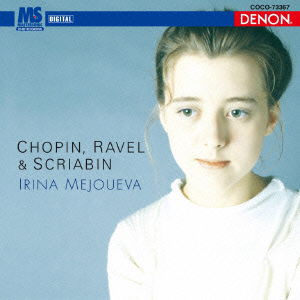 Cover for Irina Mejoueva · Chopin. Ravel &amp; Scriabin (CD) (2014)