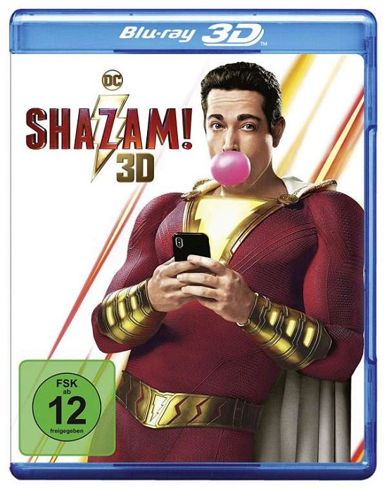 Cover for Zachary Levi,mark Strong,asher Angel · Shazam!-blu-ray 3D (Blu-ray) (2019)