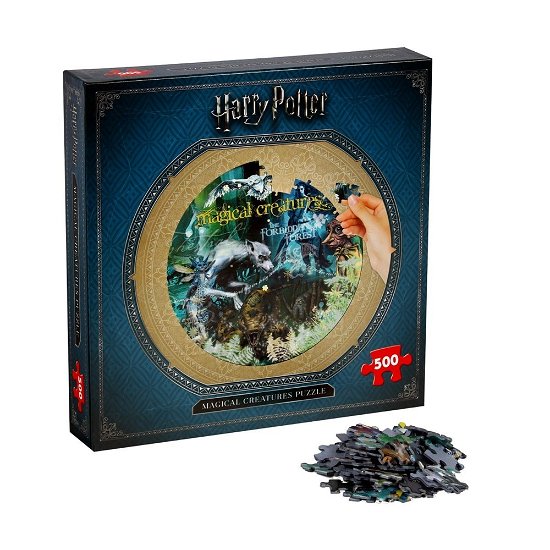 Cover for Winning Moves · Harry Potter Collectors 500PC  Puzzle (Leksaker) (2019)