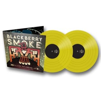 Cover for Blackberry Smoke · Like An Arrow - Swedish Edition (2 LP yellow) (LP) (2016)