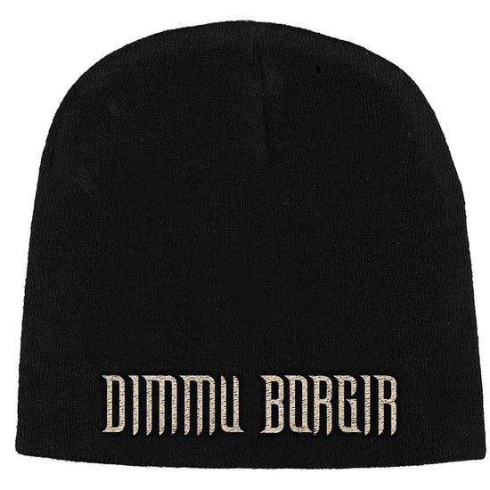 Dimmu Borgir Unisex Beanie Hat: Logo - Dimmu Borgir - Produtos - PHM - 5055339789473 - 28 de outubro de 2019